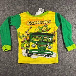 Teenage Mutant Ninja Turtles Boys Pajamas Set TMNT Shirt Size 24M
